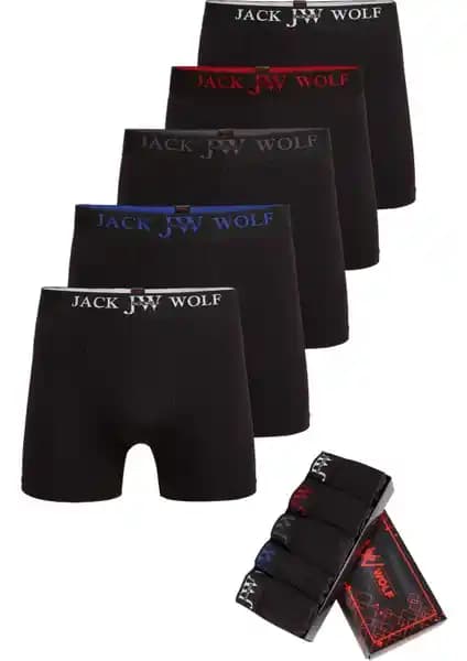 Jack Wolf 5 Li Pack Pamuklu Likralı ile John Lion 10'lu Premium Lacivert-Füme Lükralı Boxer Karşılaştırması