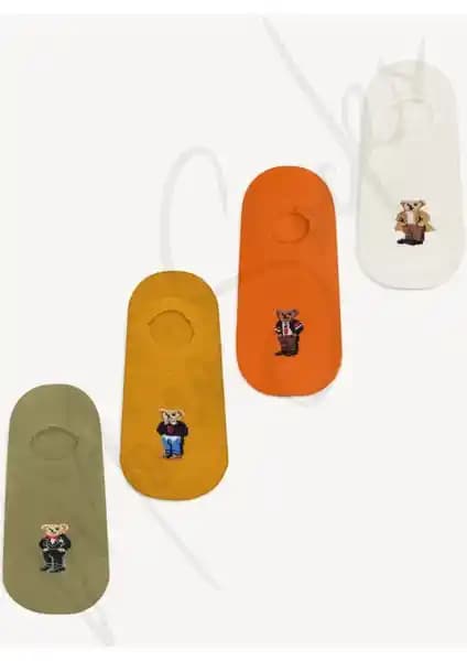Mono Socks Teddy Bear Desenli 4'lü Set: Konfor ve Malzeme ile Üretim Karşılaştırması