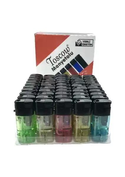 Ardahan Ticaret Tosco Manyetolu Şeffaf Çakmak Günlük Kullanım İçin Pratik ve Güvenilir