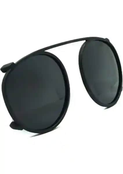 Belletti Yuvarlak ve Beşgen Gözlükler İçin Polarize Güneş Gözlüğü Klipsi EPK20