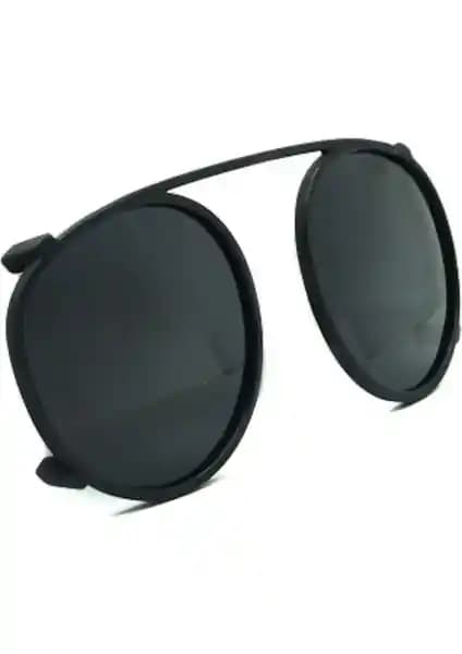 Belletti Yuvarlak ve Beşgen Gözlükler İçin Polarize Güneş Gözlüğü Klipsi EPK20