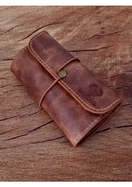 Bouscrab Deri Çok Amaçlı Tütün Kesesi: Şık ve Kullanışlı Saklama Çözümü