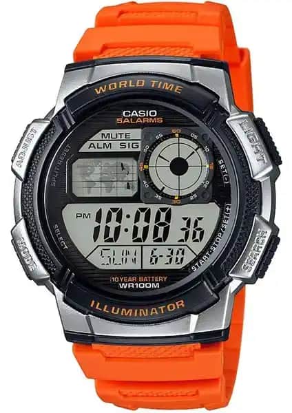 Casio AE-1000W-4BVDF Erkek Spor ve Günlük Kullanım Dijital Kol Saati Özellikleri