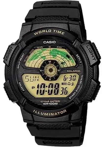 Casio AE-1100W-1BVDF Erkek Dijital Spor Saati Dayanıklılık ve Şıklık Bir Arada