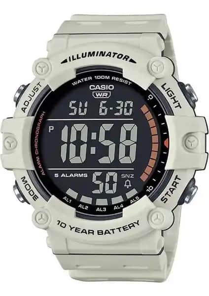 Casio AE-1500WH-8B2VDF Erkek Dijital Spor ve Günlük Kullanım Saati