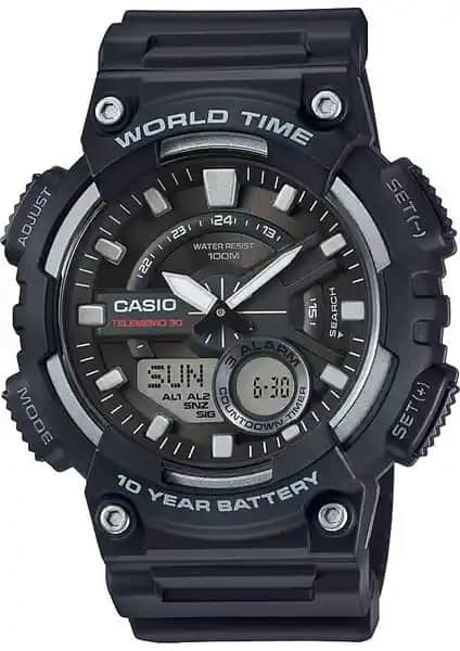 Casio AEQ-110W-1A2VDF Erkek Dijital Analog Spor ve Günlük Kullanım Saatleri