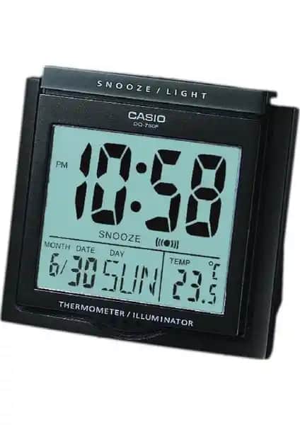 Casio DQ-750F-1DF Masa Saati: Çok Fonksiyonlu, Şık ve Kullanışlı Tasarım