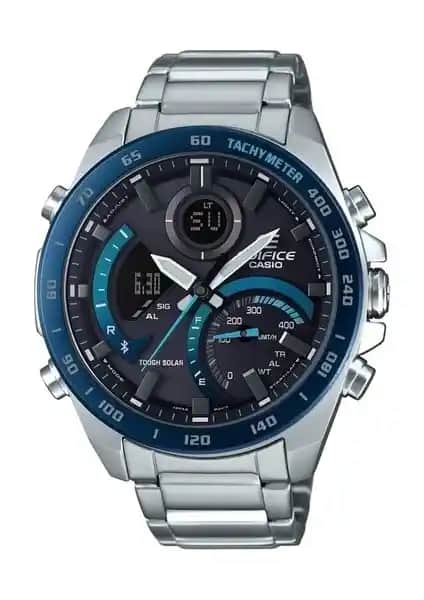 Casio ECB-900DB-1BDR Erkek Kol Saati: Şıklık ve Teknolojiyi Bir Arada Sunar