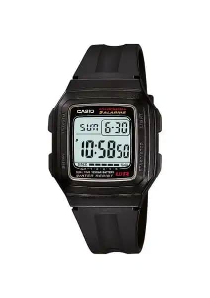 Casio F-201WA-1ADF Erkek Dijital Saat: Şıklık ve Dayanıklılık Bir Arada
