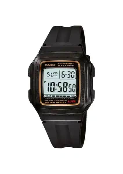 Casio F-201WA-9ADF Erkek Dijital Saat: Şık ve Fonksiyonel Günlük Kullanım Saati