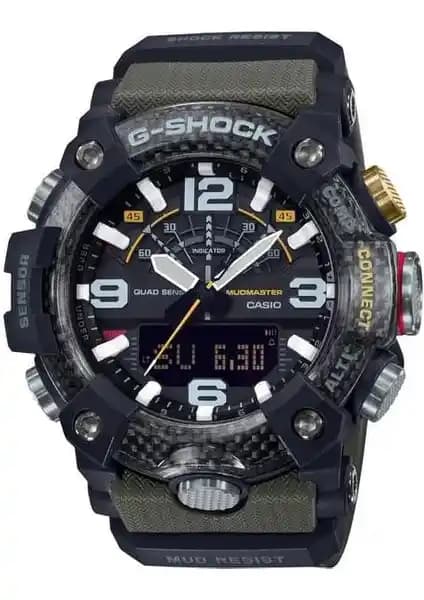Casio G-Shock Mudmaster GG-B100-1A3DR Erkek Dayanıklı ve Çok Fonksiyonlu Spor Saatleri