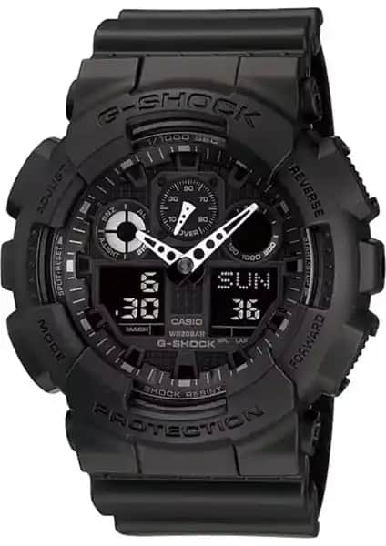 Casio GA-100-1A1DR Erkek G-Shock Saatleri Dayanıklılık ve Şıklığın Birleşimi