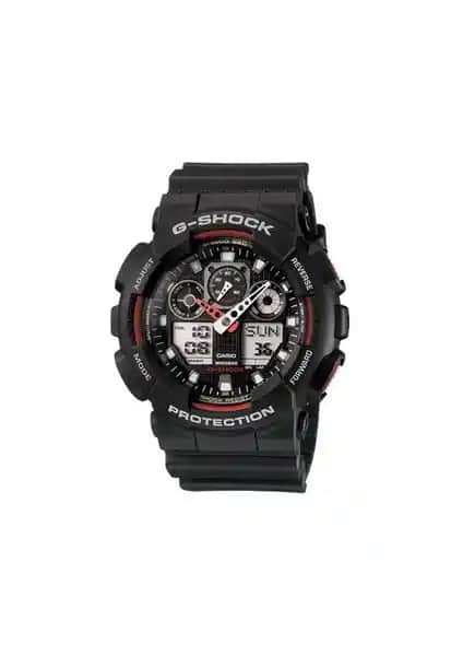 Casio GA-100-1A4DR G-Shock Erkek Kol Saati: Dayanıklı ve Şık Spor Saatleri