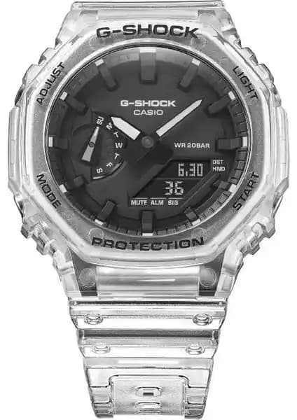 Casio GA-2100SKE-7ADR Erkek Kol Saati: Modern Tasarım ve Yüksek Dayanıklılık Özellikleri