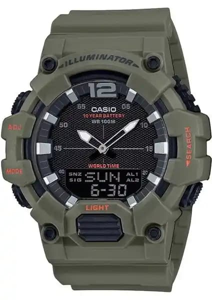 Casio HDC-700-3A2VDF Erkek Spor ve Şık Çok Fonksiyonlu Kol Saati