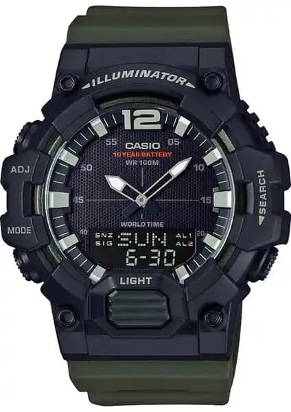 Casio HDC-700-3AVDF Erkekler İçin Şık ve Dayanıklı Çok Fonksiyonlu Saat Özellikleri