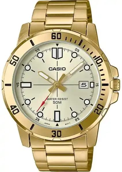 Casio MTP-VD01G-9EVUDF Erkek Kol Saati: Şıklık ve Dayanıklılığı Bir Arada Sunar