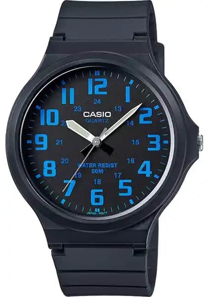 Casio MW-240-2BVDF Erkek Kol Saati: Şık ve Fonksiyonel Günlük Kullanım Saati