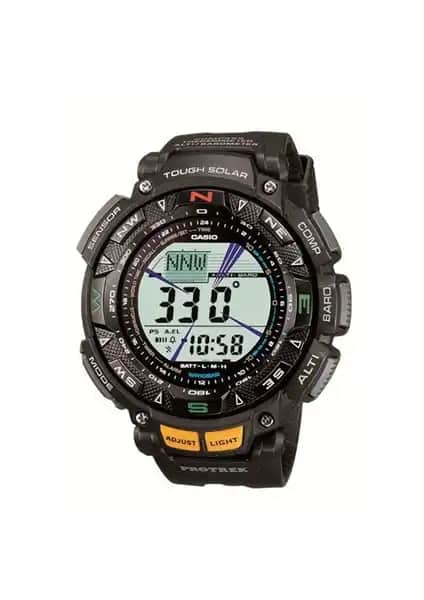 Casio PRG-240-1DR Pro Trek Erkek Çok Fonksiyonlu Su Geçirmez Spor Saati Özellikleri