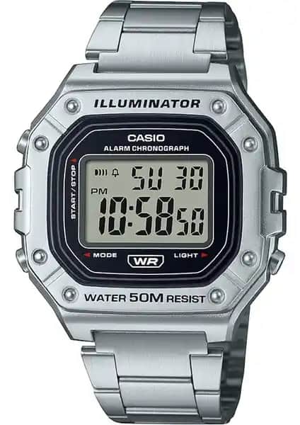 Casio W-218HD-1AVDF Erkek Kol Saati: Şıklık ve Fonksiyonellik Sunan Dayanıklı Model