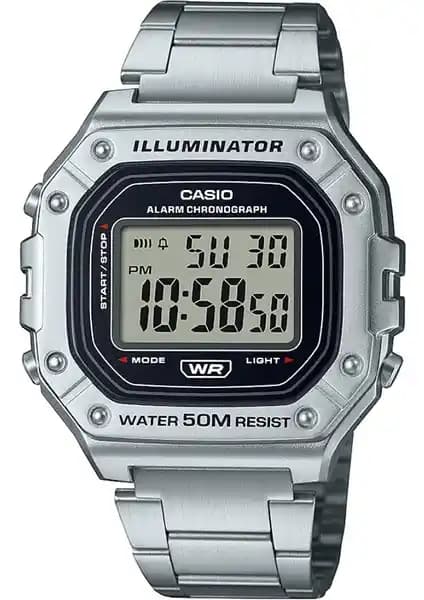 Casio W-218HD-1AVDF Erkek Kol Saati: Şıklık ve Fonksiyonellik Sunan Dayanıklı Model