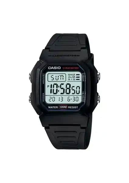Casio W-800H-1AVDF Dijital Erkek Kol Saati: Dayanıklılık ve Çok Fonksiyonluluk