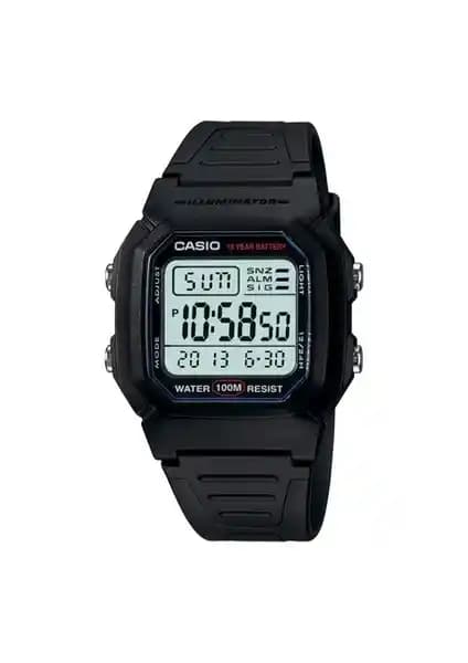 Casio W-800H-1AVDF Dijital Erkek Kol Saati: Dayanıklılık ve Çok Fonksiyonluluk