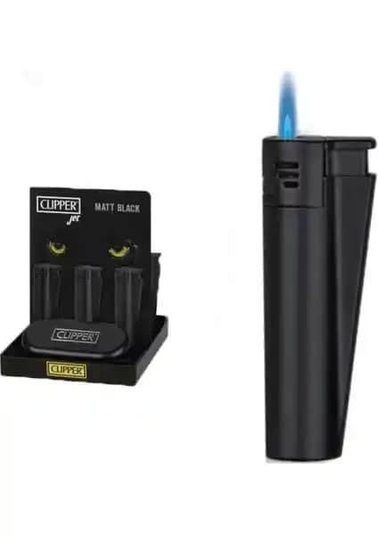 CLİPPER Clipper Manyetolu Turbo Siyah Çakmak Modern Tasarım ve Güçlü Performans