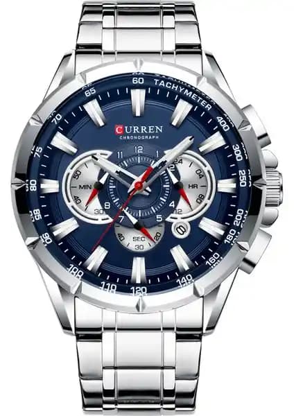 Curren 8363 Erkek Kol Saati: Şık Tasarım ve Çok Fonksiyonlu Dayanıklı Saat