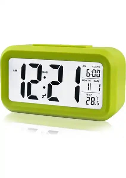 Diwu Optik Çok Fonksiyonlu Masaüstü Saat Takvim ve Termometre Özellikleri