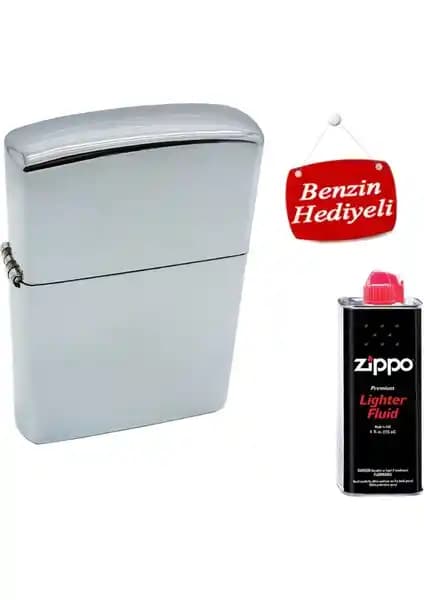 Earth Parlak Gri Earth ve Zippo Benzinli Çakmak: Şık ve Güvenilir Günlük Kullanım Çözümü