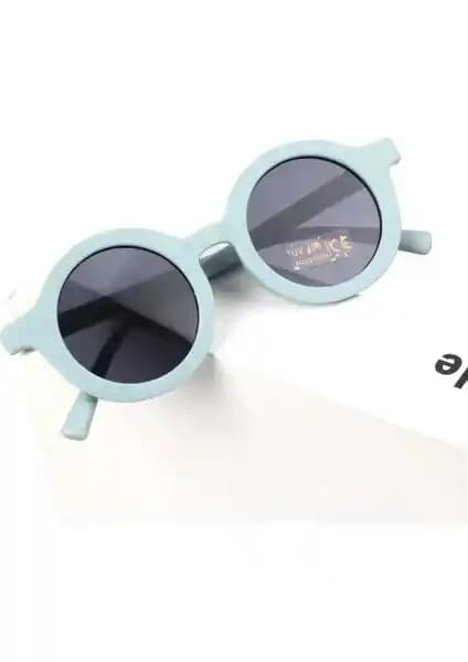 Eleven Market Renkli Yuvarlak Çocuk Gözlüğü 3-8 Yaş için Şık ve Koruyucu Tasarım