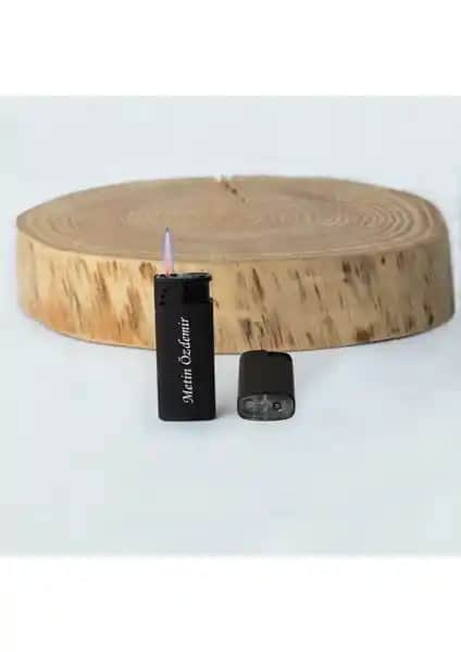 HKY Rüzgârdan Sönmeyen İsme Özel Gazlı Çakmak Dayanıklılık ve Şıklığın Birleşimi