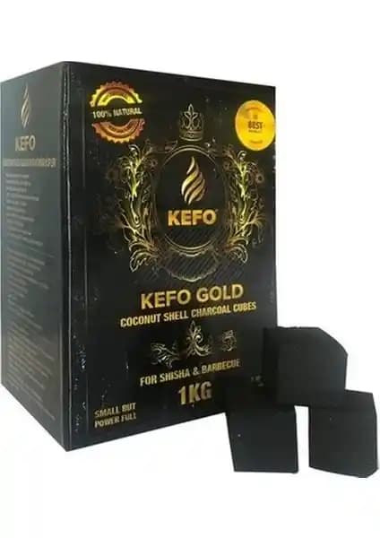 Kefo Gold 1 kg Hindistan Cevizi Kömürü: Doğal ve Yüksek Performanslı Mangal Kömürü
