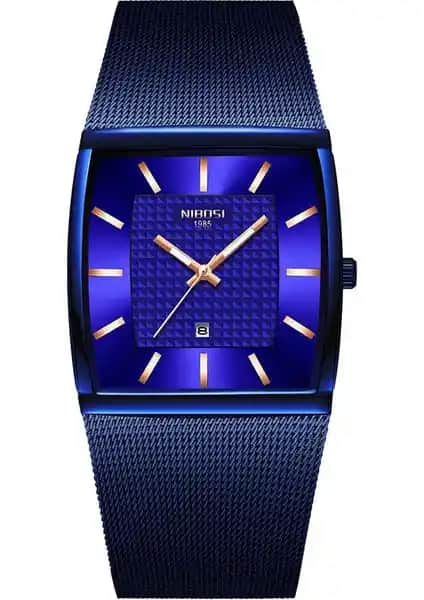 Nibosi Su Geçirmez Kare Erkek Kol Saati: Şık ve Dayanıklı Tasarım Özellikleri