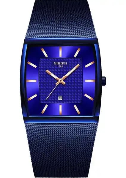 Nibosi Su Geçirmez Kare Erkek Kol Saati: Şık ve Dayanıklı Tasarım Özellikleri