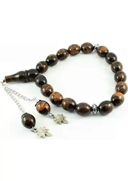 Nurberk İri Taneli 17 Lik Pala Tesbihi: Geleneksel ve Modern Tasarımla Şık Takı