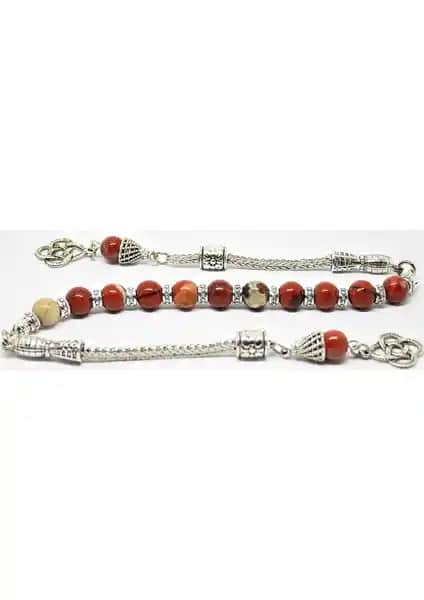 Nurberk Kamçılı Zaza Tesbih: Doğal Taşlarla Tasarlanmış Benzersiz El İşçiliği Aksesuarı