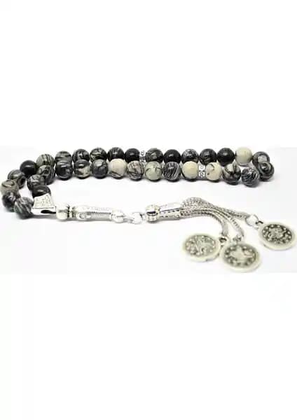 Nurberk Obsidyen Taşı Tesbih Doğal Güzellik ve Benzersiz Tasarımın Buluşması