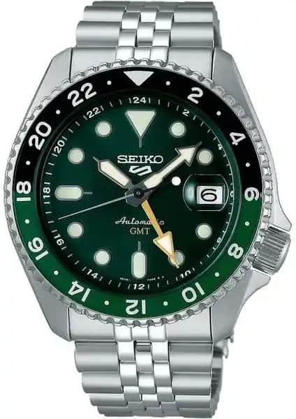 Seiko 5 Sports GMT SSK035K Erkek Kol Saati: Dayanıklı ve Şık Tasarım Özellikleri