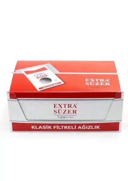 Sigara İçimini Güvenli Hale Getiren Smocer Extra Süzer 8mm Klasik Sigara Filtre Ağızlığı