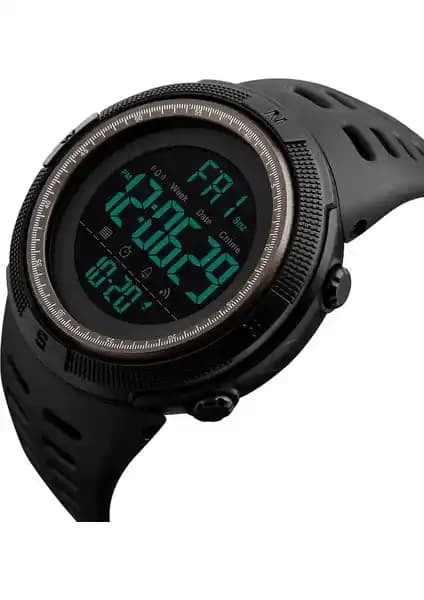 Skmei 1251 Dijital Spor ve Günlük Kullanım İçin Çok Fonksiyonlu Şık Saat