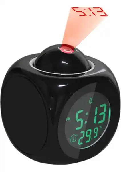 Trendelektro Çok Fonksiyonlu Dijital Masa Saati Şık Tasarımıyla Günlük Kullanım İçin Uygun