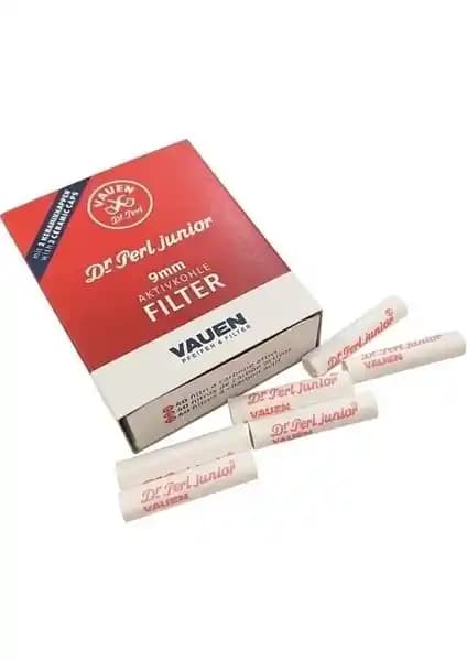 Vauen 9mm Kömürlü Pipo Filtresi: Dayanıklı ve Hijyenik İçim Deneyimi İçin Uygun