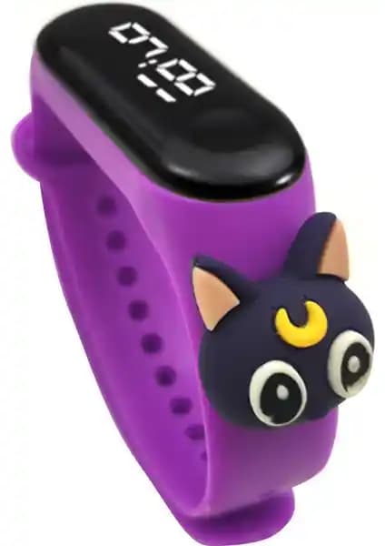 Yongtai Shopfocus Mor Dijital Çocuk Saati: Dayanıklı ve Şık Tasarım Özellikleri