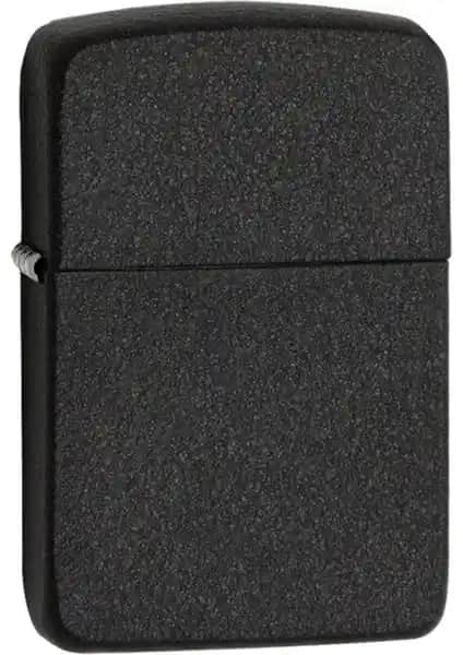 Zippo 1941 Black Crackle Çakmak: Şık Tasarım ve Uzun Ömürlü Kullanım Özelliği