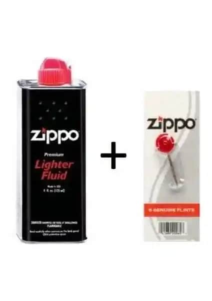 Zippo Çakmak Benzin ve Taş Seti - Dayanıklı ve Güvenilir Kullanım İçin Ideal