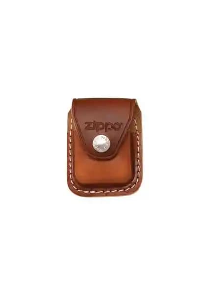 Zippo Ltr Pouch/Clp-Brwn Deri Çakmak Taşıma Kılıfı Şıklık ve Fonksiyonellik Bir Arada