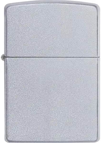 Zippo Reg Satin Chrome Çakmak: Şık ve Dayanıklı Metal Tasarım Hediye Seçeneği