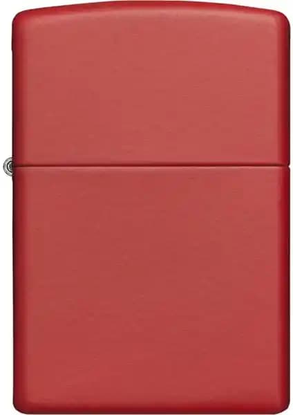 Zippo Regular Kırmızı Mat Çakmak: Şıklık ve Dayanıklılığı Bir Arada Sunar